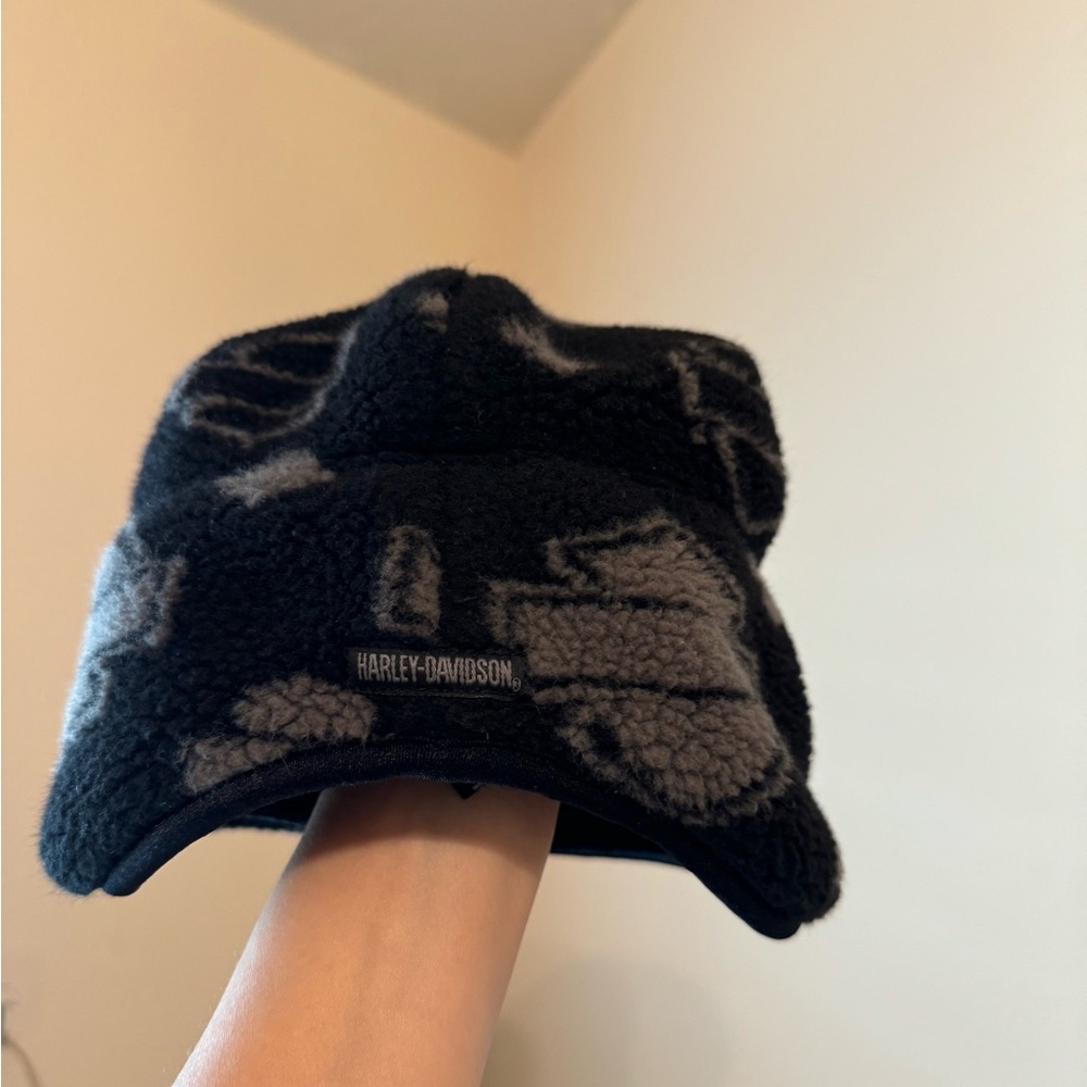 Harley Davidson Fleece Beanie Hat